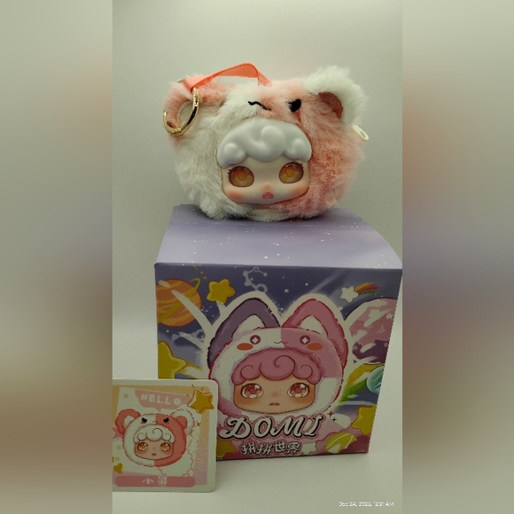 Domi PinPin World Plush Keychain Pouch - Picture 2 of 4